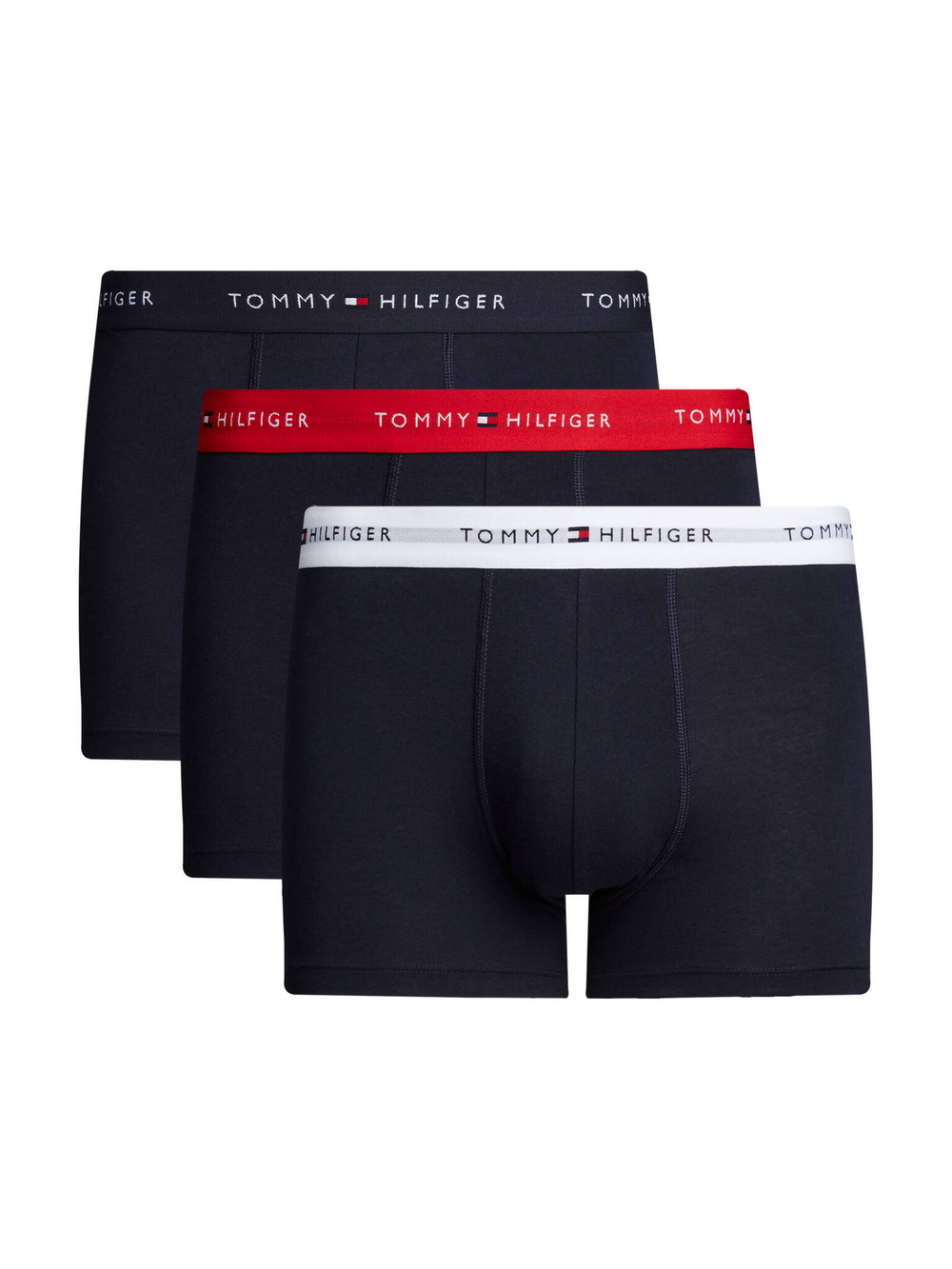 Трусики-боксеры 3шт. Tommy Hilfiger - черный(UM0UM02763)