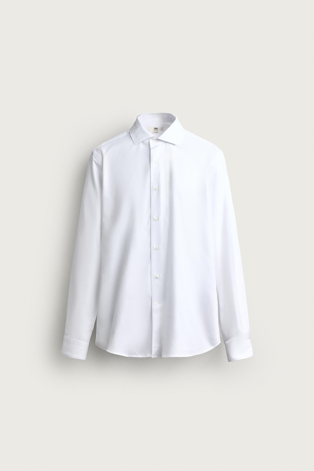 РУБАШКА REGULAR FIT ИЗ ХЛОПКА — ZARA