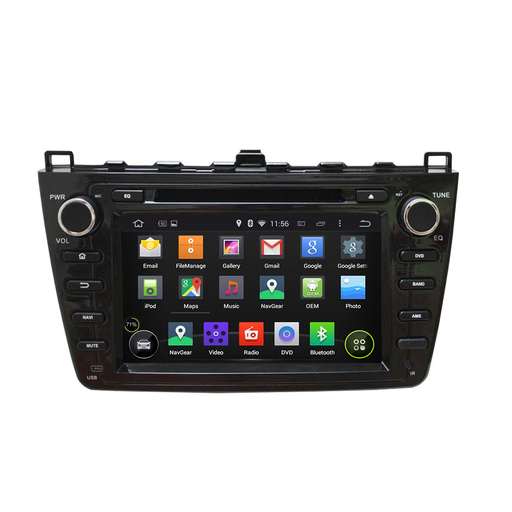 Установочный комплект для MAZDA 6 2007-2012 черный  KUBERG KD-8001b-P30