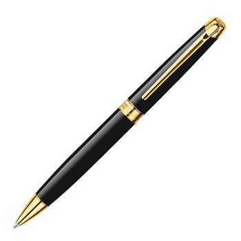 Шариковая ручка Carandache Leman Black lacquered GP (4789.282)