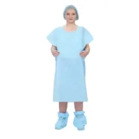 Рубашка для роженицы Новисет спанбонд нестерильная 42 г/м2 50-52 10 шт