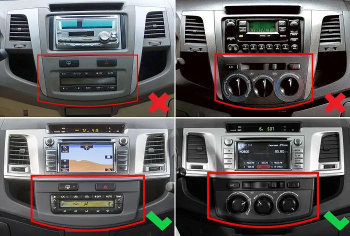 Магнитола для Toyota HiLux 7 2011-2015 - Teyes CC3-2K-360 на Android 10, Быстрая, 2K QLED, CarPlay, 4G SIM-слот, 4 камеры в комплекте
