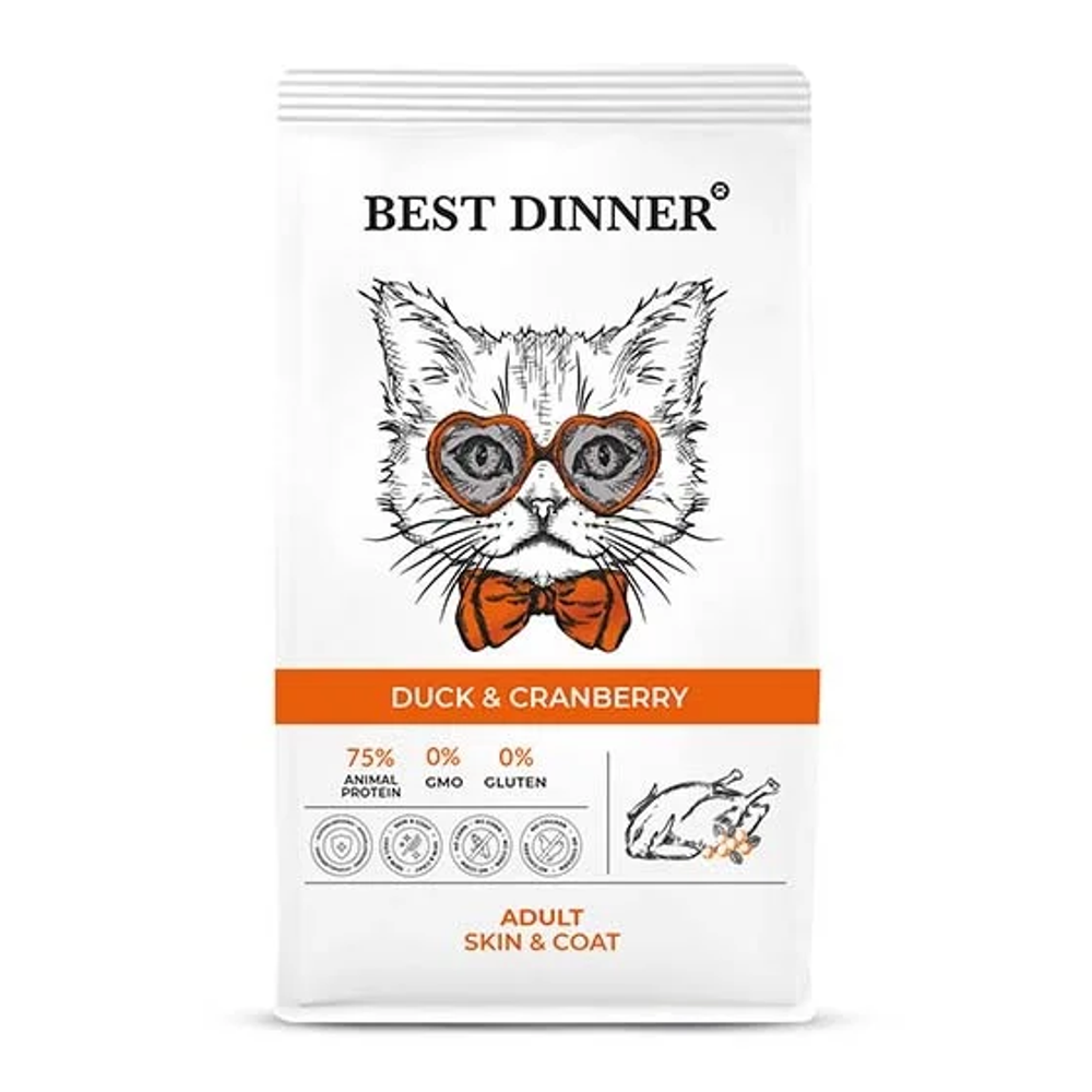 Best Dinner Adult Cat Duck & Cranberry