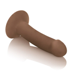 Бежевый вибромассажёр с присоской LUXE Touch-Sensitive Vibrator - 16,5 см. (Цвет: бежевый)