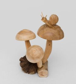 Decor and Gift 50-012 Статуэтка «Улитка на грибе»