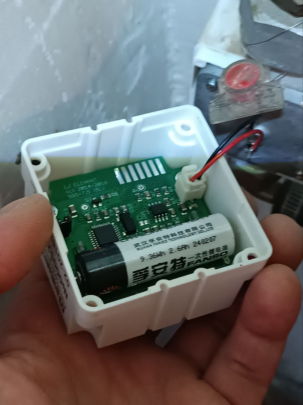 Замена элемента питания счетчика газа G1.6-G3.2