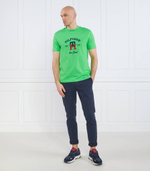 Футболка CURVED MONOGRAM Tommy Hilfiger - зеленый(MW0MW30043)