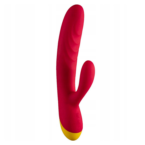 Розовый вибратор-кролик 21см Romp Jazz Rabbit Vibrator RPRBSGX