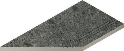 Ступень Genesis Grey Bordo Grip 30x60 Sx Уг.Лев.