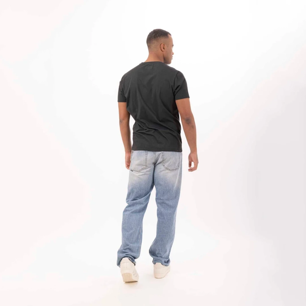 Футболка однотонная Bowery NYC Mako Jersey Pirate Black