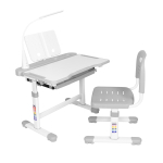 Комплект растущей детской мебели Anatomica Vitera парта + стул + выдвижной ящик + подставка + светильник