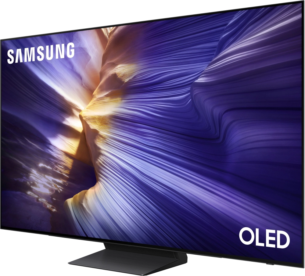 Телевизор OLED Samsung 55" QE55S90FAUXRU Series 9 черный графит 4K Ultra HD 120Hz DVB-T2 DVB-C DVB-S2 USB WiFi Smart TV