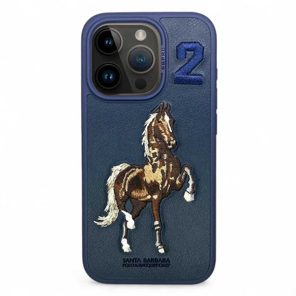 Чехол Santa Barbara Polo Leather Case для iPhone 15