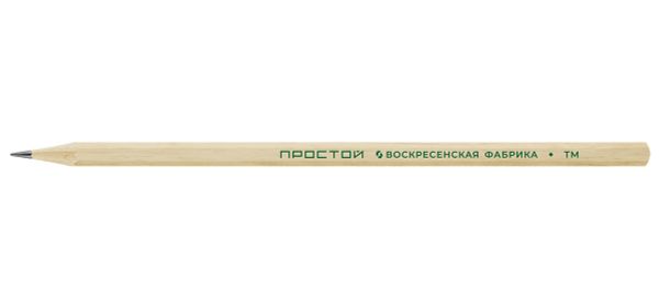 Карандаш чернографитный заточенный ТМ (HB) 84 шт, Простой 6400, ВКФ 6400