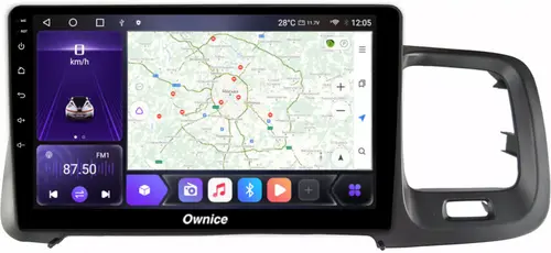 Магнитола для Volvo S60/V60 2010-2018 (штатный экран 7") - Kuberg SF-9002 IPS, Android 10, 4G SIM-слот