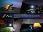 Фонарь Fenix CL22R черный (Type-C) для кемпинга, туризма, как универсальный, свет вокруг, цветная по