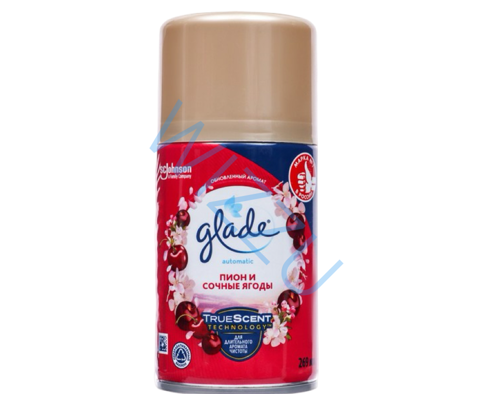 Glade Балон сменный Пион и сочные ягоды 269мл для освежителя автоматического
