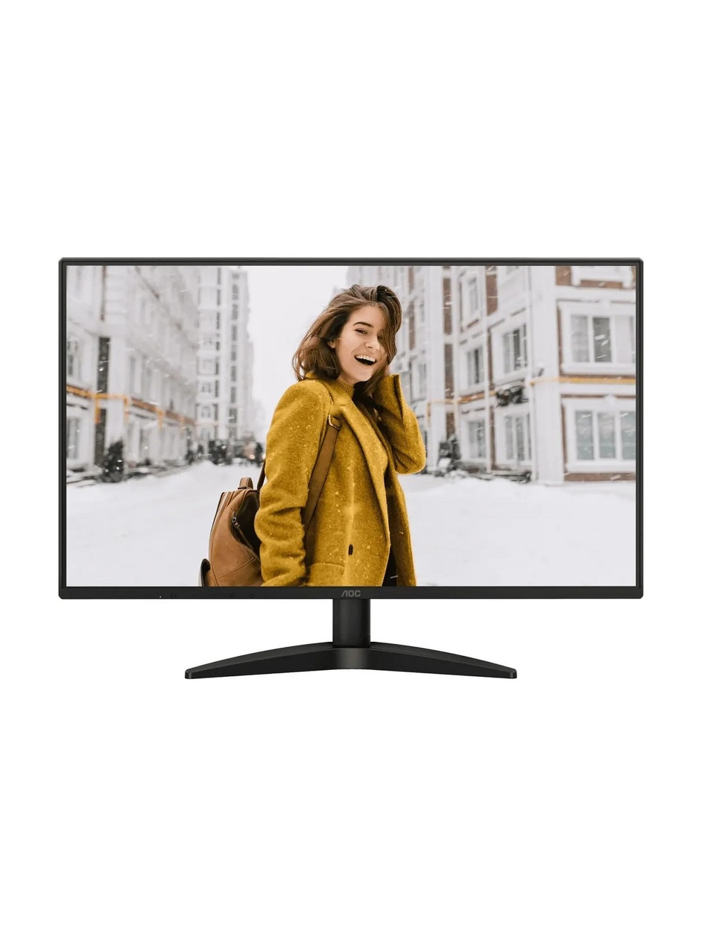 LCD AOC 27" 27B36H {IPS 1920x1080 100Hz 4ms 178/178 250cd 1500:1 8bit(6bit+FRC) D-Sub HDMI1.4 VESA}