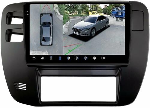 Магнитола для Nissan Patrol Y61 1997-2004 - FarCar BX3259M-360 монитор 9.5" 2K QLED на Android 13, Быстрая, CarPlay, 4G SIM-слот, 4 камеры в комплекте