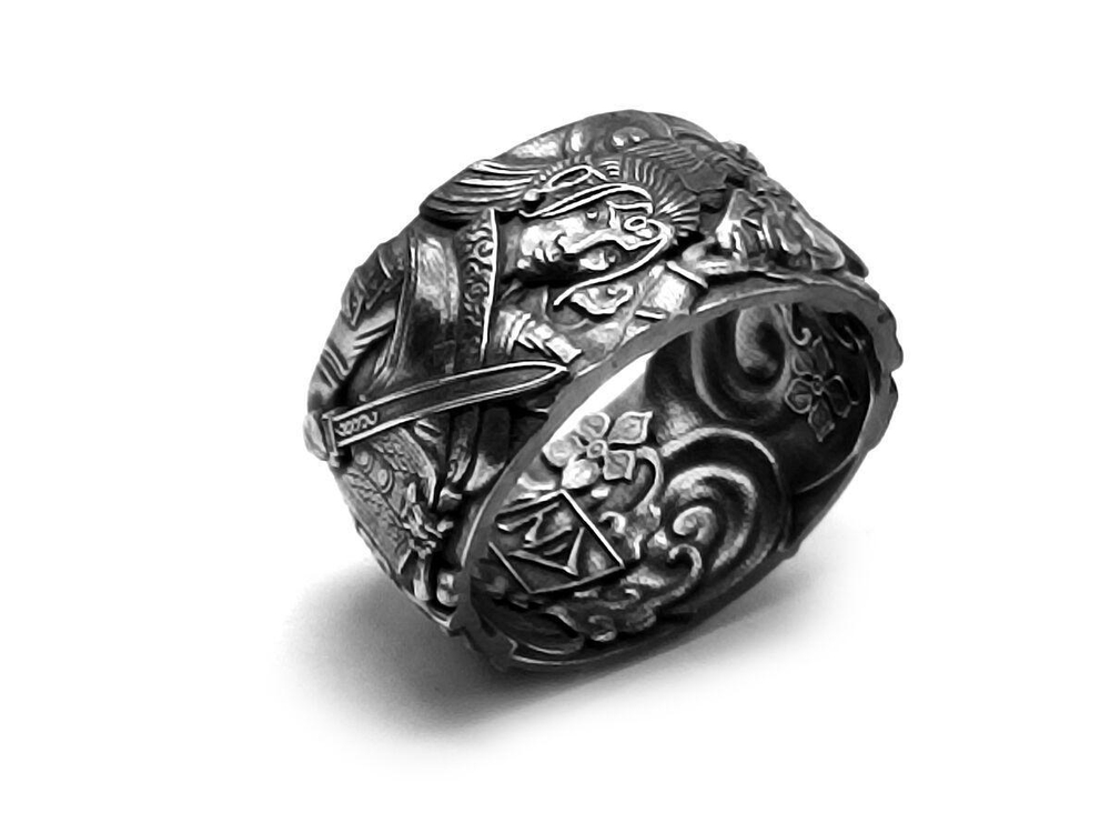 Кольцо из серебра "Irezumi-4" IRZR-04