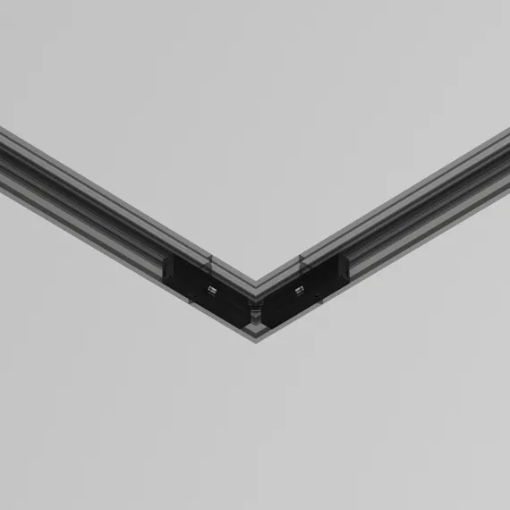 Угловой коннектор питания Accessories for tracks Levity TRA184CPC-1B-3 Maytoni