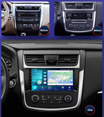 Магнитола для Nissan Teana 2014-2016 (L33) (поддержка кругового обзора) - Kuberg QLed, Android 13, Быстрейшая, CarPlay, SIM-слот