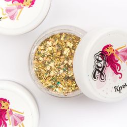 1397 Шестигранники микс "Крылья феи" 2 г