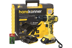 Аккумуляторный шуруповерт Hanskonner HCD1855R