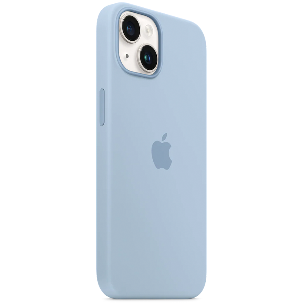 Силиконовый чехол с поддержкой MagSafe Apple Silicone Case для iPhone 14, Sky (Чистое небо)