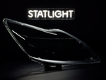 Правое стекло фары Ford Focus 2 2007-2011 рест