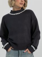 Джемпер Утонченное изящество (графит) Б16554-5М LT Collection