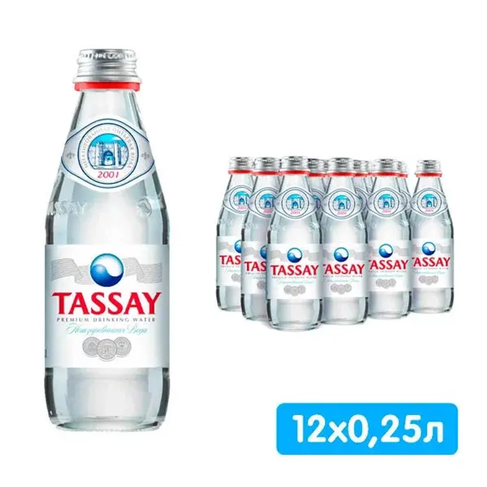 Tassay 0,25 л Негазированная блок 12шт