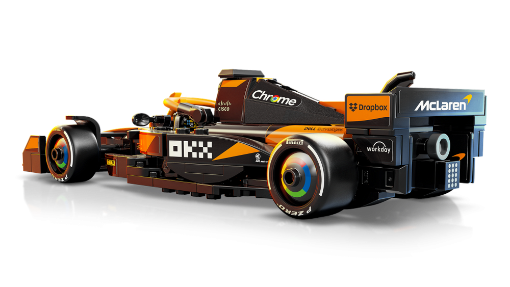 Конструктор Лего Спид Чемпионс макларен гоночный болид LEGO Speed Champions McLaren F1 Team MCL38 77251 269 деталей 10+