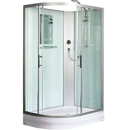 Душевая кабина WeltWasser (ВельтВассер) Werra XL 1201 R, со средним поддоном, 120x90x226