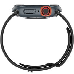 Чехол-бампер серого цвета от Nillkin для часов Apple Watch 44мм для моделей 4, 5, 6 и SE, серия CrashBumper case