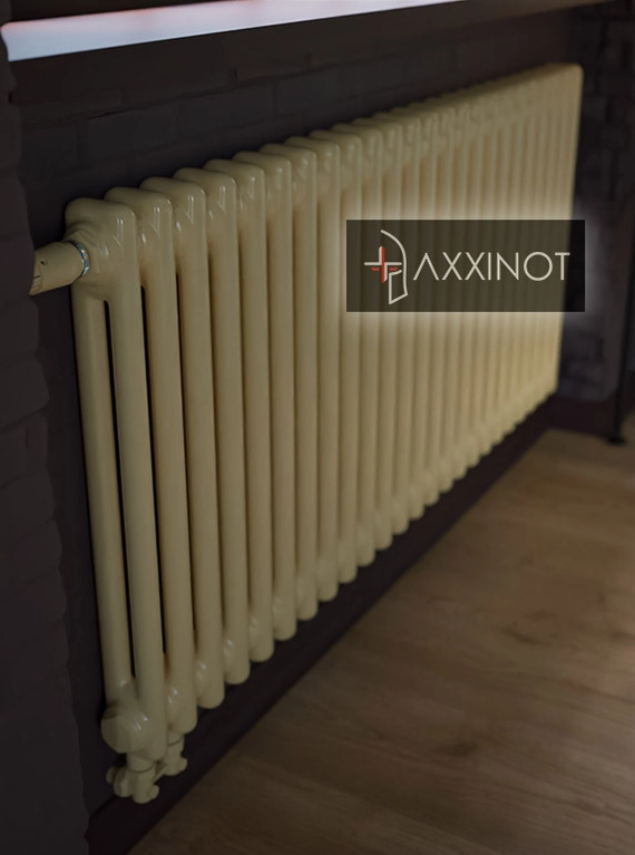 Axxinot Sentir 2057 - двухтрубный трубчатый радиатор высотой 570 мм, нижнее подключение с термовентилем