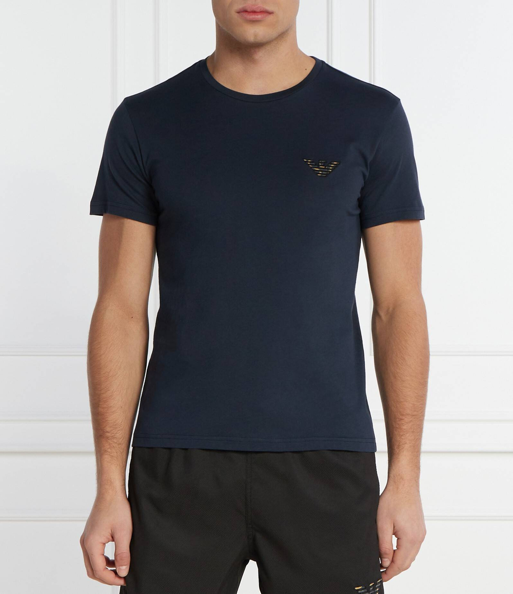 Футболка Emporio Armani - темно-синий(211818 4R483)