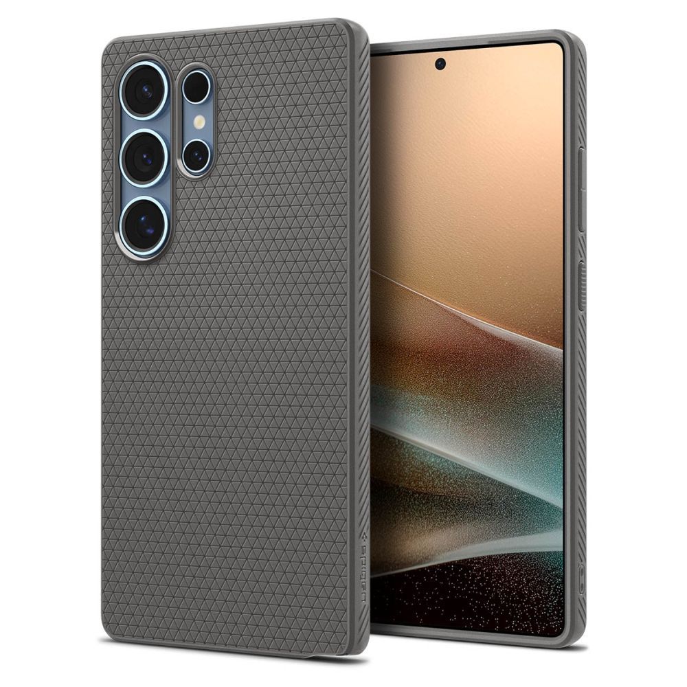 Чехол Spigen LIQUID AIR GALAXY S25 ULTRA MARBLE GREY
