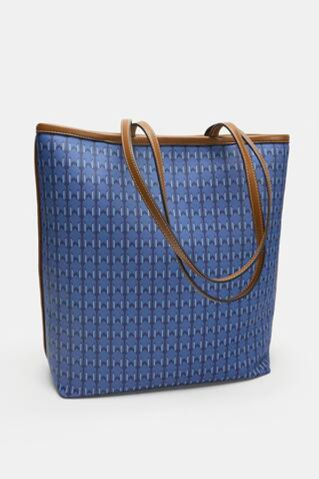 ZARA СУМКА НА ПЛЕЧО С ПРИНТОМ, РАЗНОЦВЕТНЫЙ