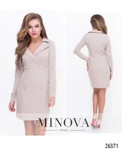 Платье 8595-капучино Minova