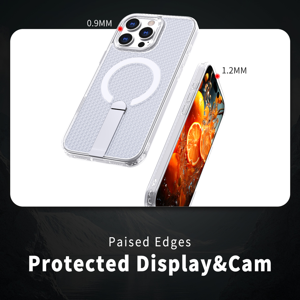 Прозрачный чехол Mesh Pro Magnetic Case для iPhone 16 Pro Max