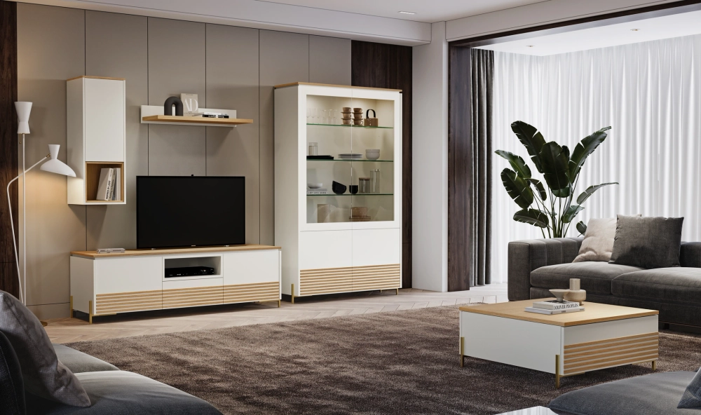 Гостиная NOA 31 Neutro/Lacado Branco IDC