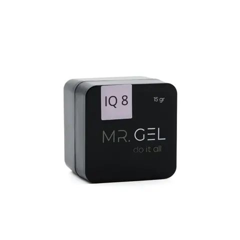№8 Гель для наращивания и укрепления ногтей Mr.Gel IQ gel 15ml