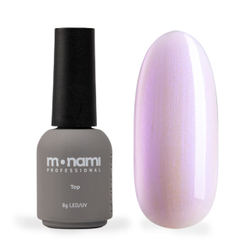 Monami Super Shine Pearl Top Violet - Топ перламутровый фиолетовый, , 8мл