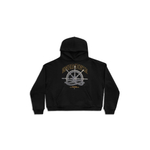 LAMPEDUSA CROPPED HOODIE OVERSIZED