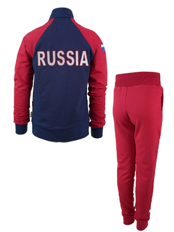Спортивный костюм Классика (брюки красные)