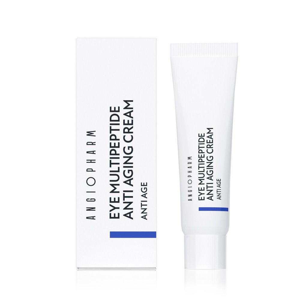 МИНИАТЮРА Мультипептидный омолаживающий крем для кожи вокруг глаз ANGIOPHARM Anti Aging Cream