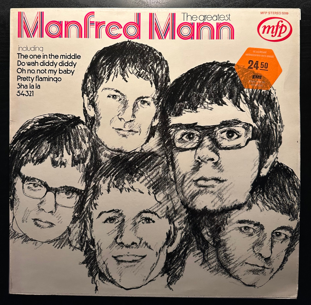 Manfred Mann - The Greatest (Англия 1972г.)