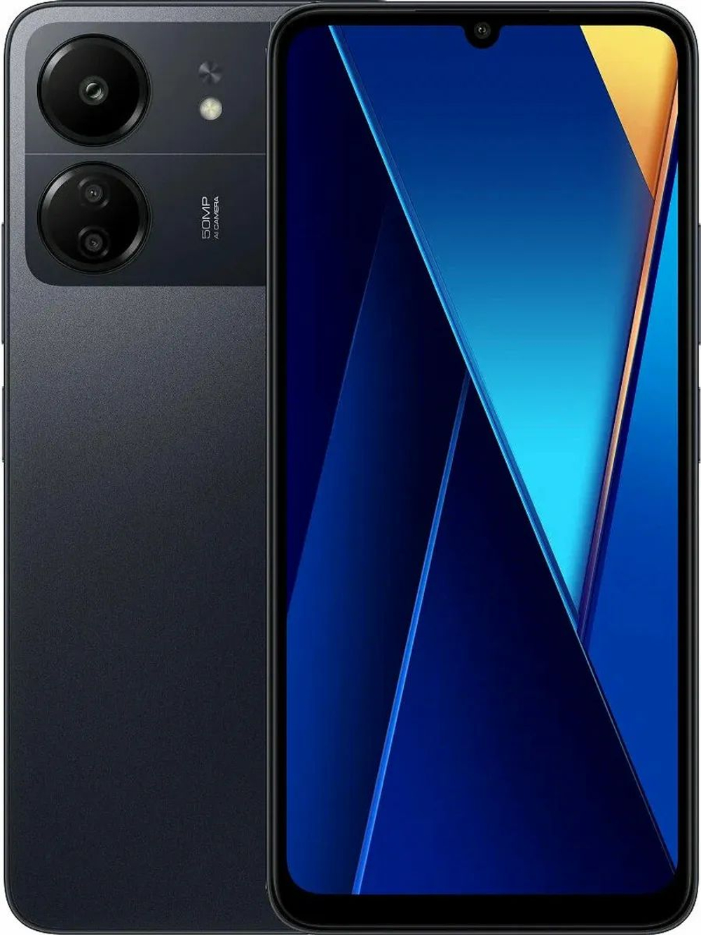 Xiaomi Смартфон POCO C65 8/256 ГБ, Nano-SIM, черный