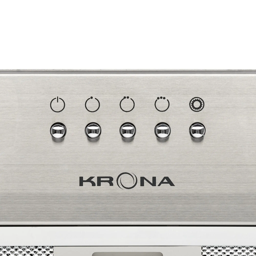 Встраиваемая вытяжка Krona RUNA 600 INOX PB